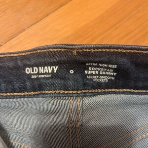 Old Navy Women's Blue Skinny Jeans
